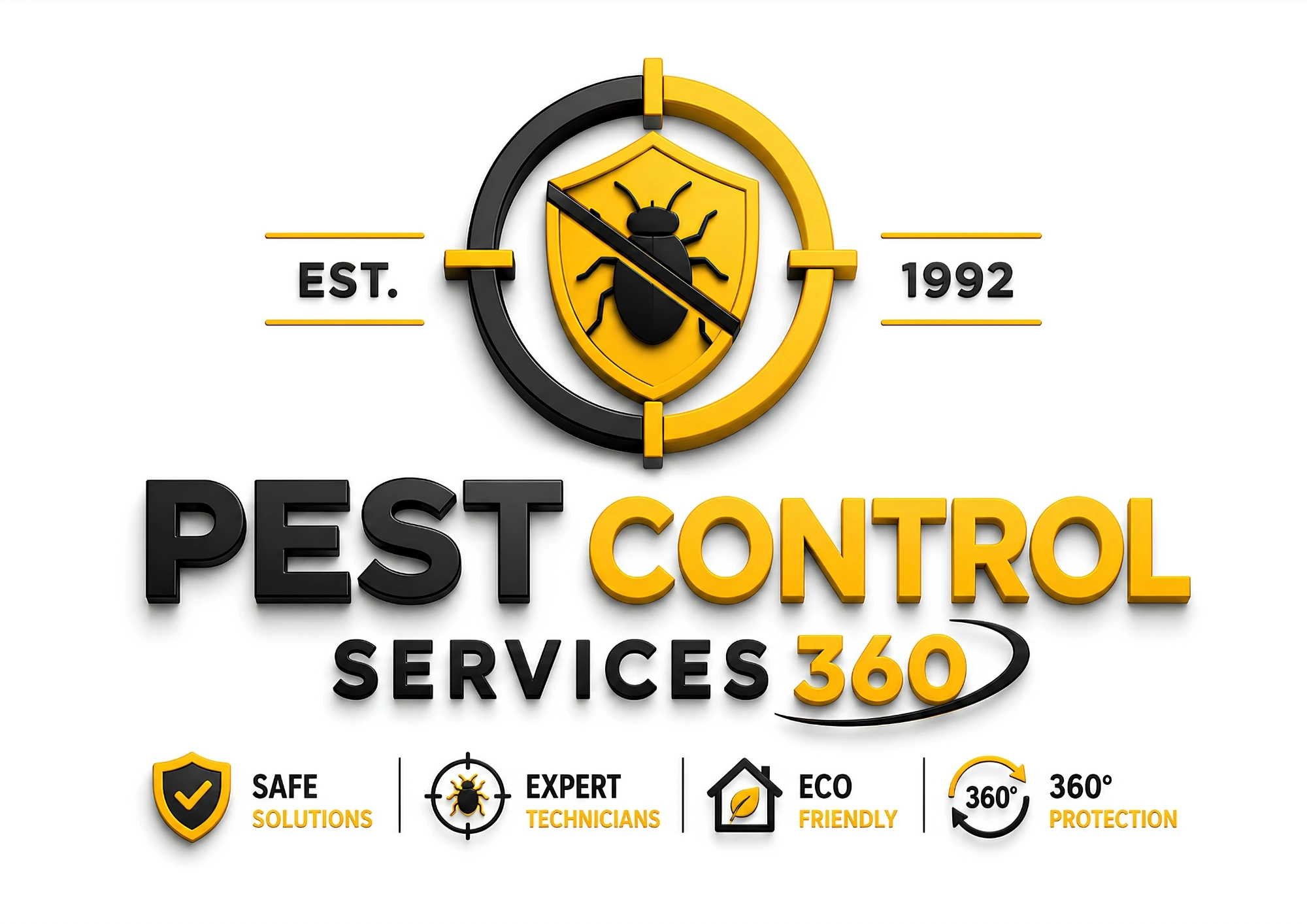 Pest Control Services 360 Logo